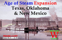Age of Steam Expansion — Texas, Oklahoma & New Mexico