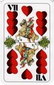 Magyar karty VII of Hearts