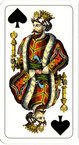 Piatnik Nr. 1935 king of spades