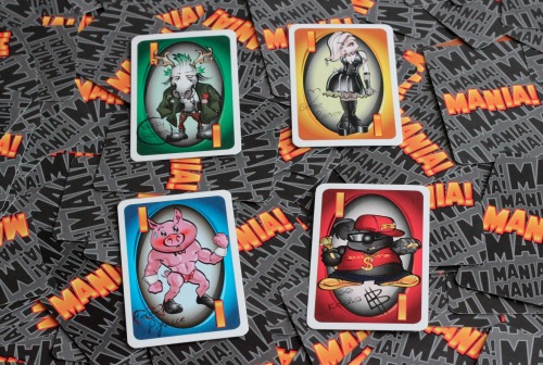 Mania! characters present