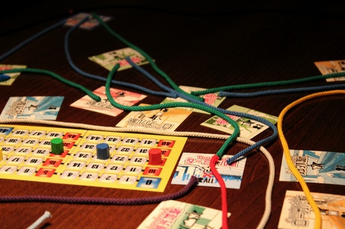 String Railway string tangle