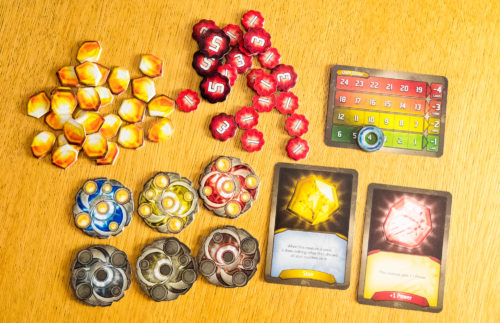 KeyForge base set components